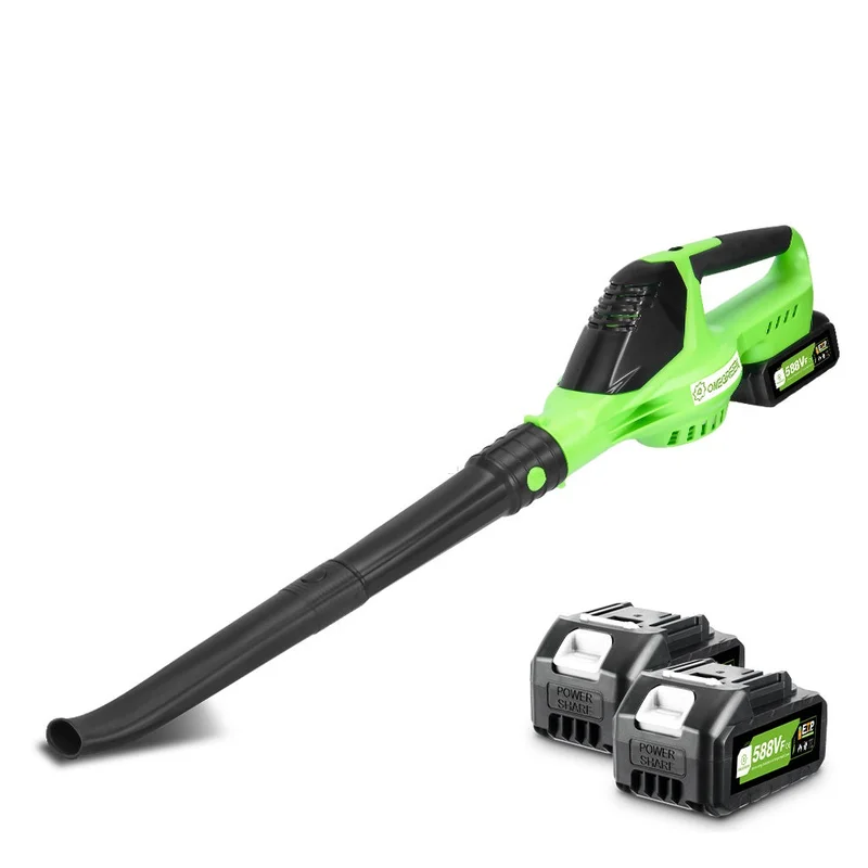 NewBeny 5500W Brushless Cordless Leaf Blower 5 Gears with 3.0AH Battery & Charger