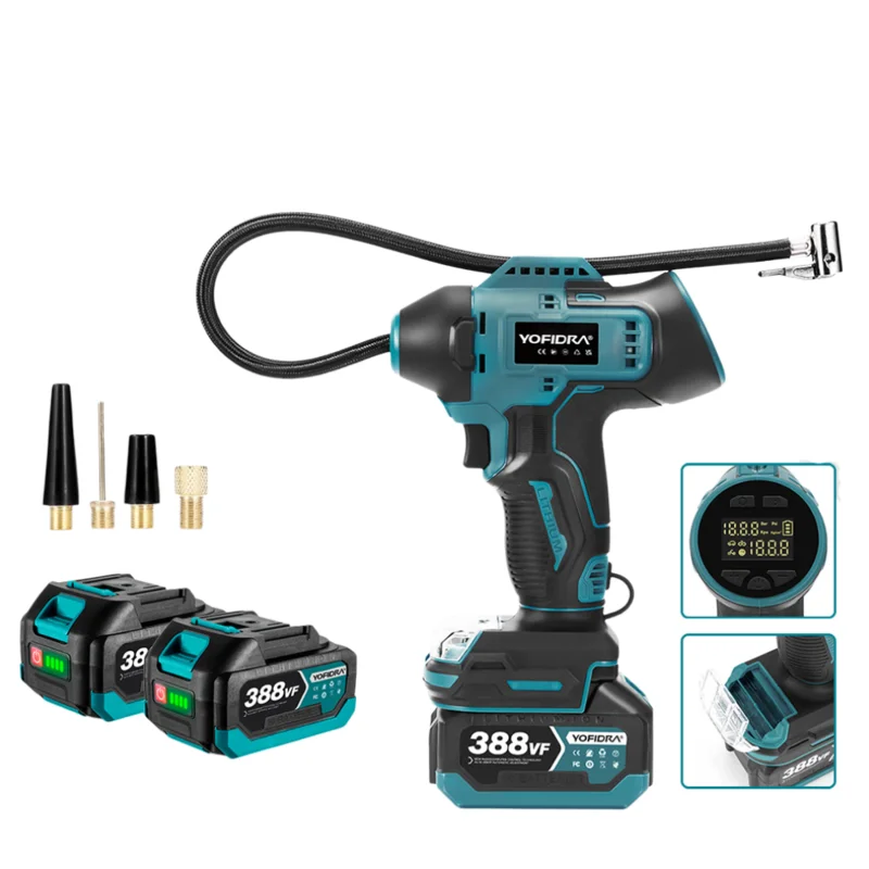 NewBeny Cordless Air Pump 120PSI Tyre Inflator