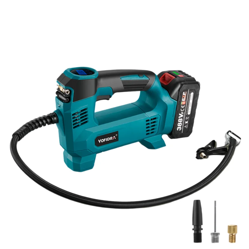 NewBeny Cordless Electric Air Pump 120PSI Portable For Makita 18V Battery