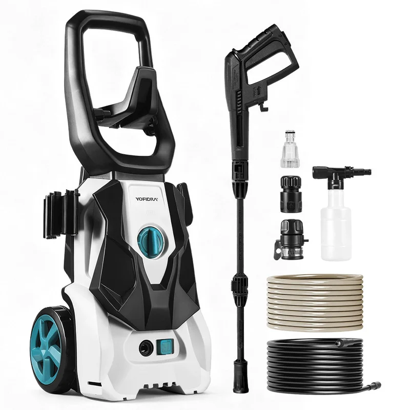 NewBeny High Pressure Cleaner 200 Bar - 2200W Portable Electric Car Washer