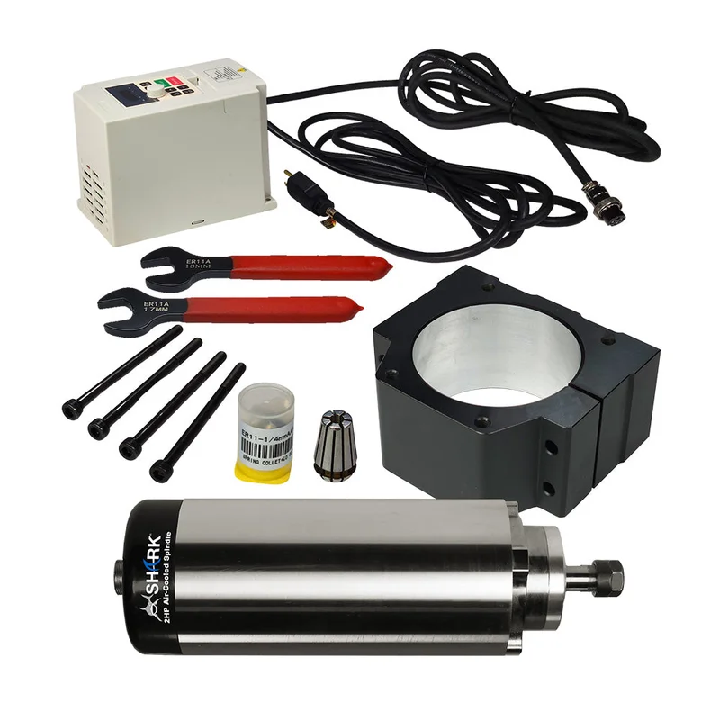Next Wave CNC Shark 2hp Air-Cooled Spindle Kit