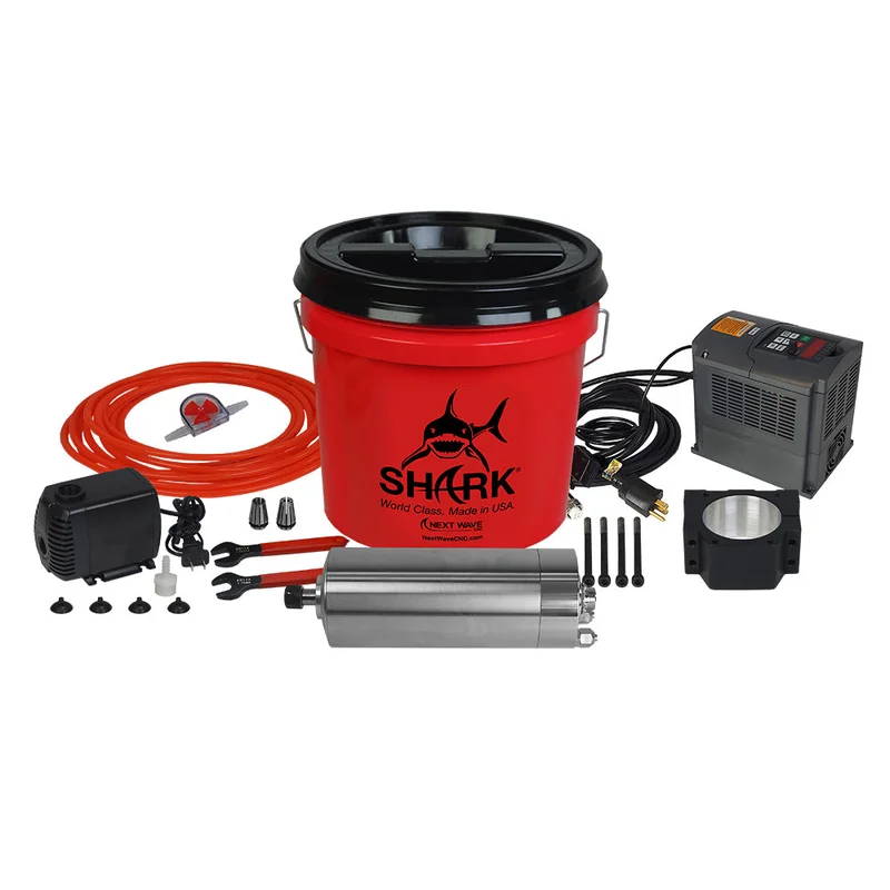Next Wave CNC Shark 2hp Water-Cooled Spindle System