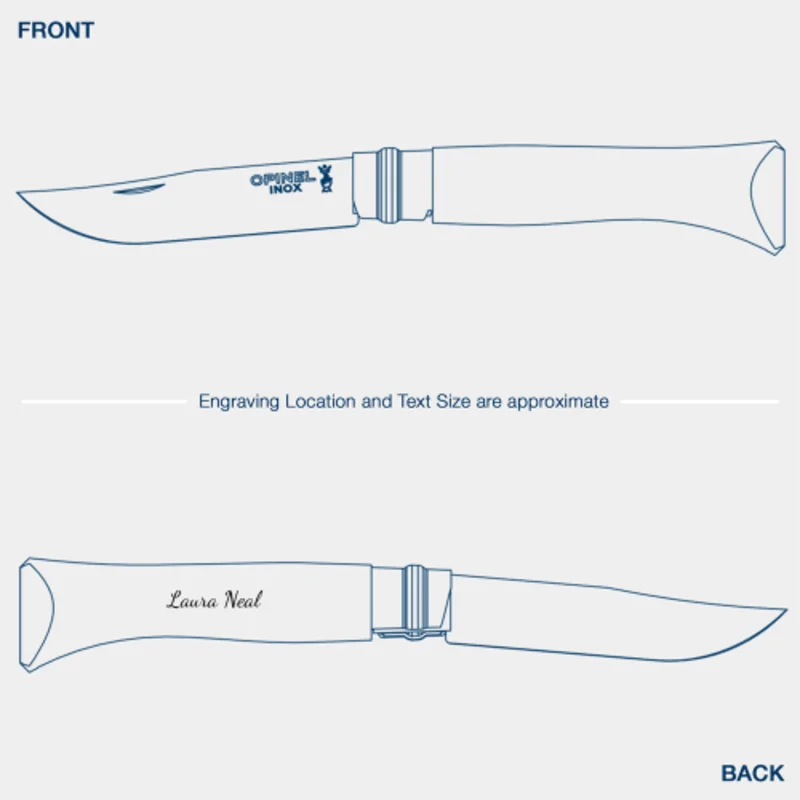 No.06 Stainless Steel Folding Knife Beech