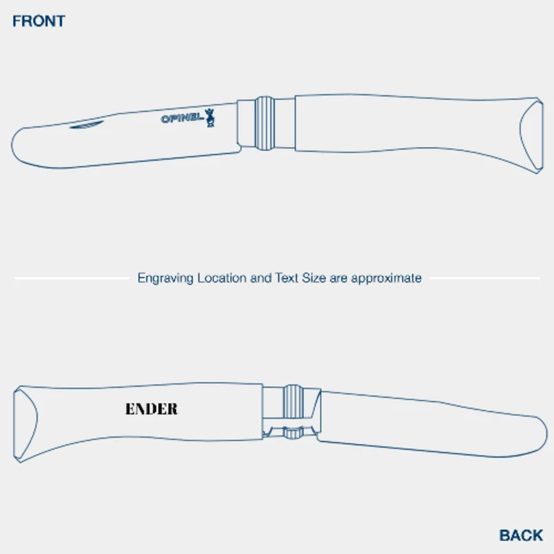 No.07 My First Opinel Folding Knife Beech