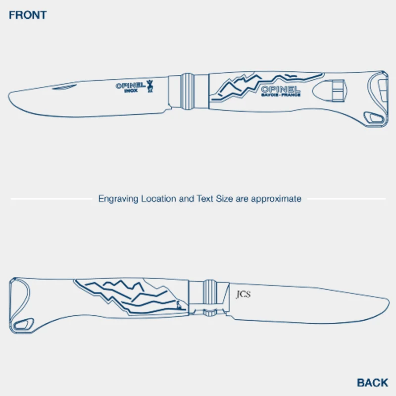 No.07 Outdoor Kids Folding Knife Junior Blue