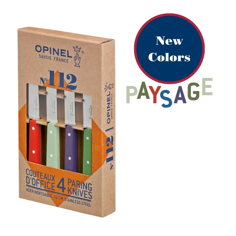 No.112 Stainless Steel Paring Knives Set Paysage
