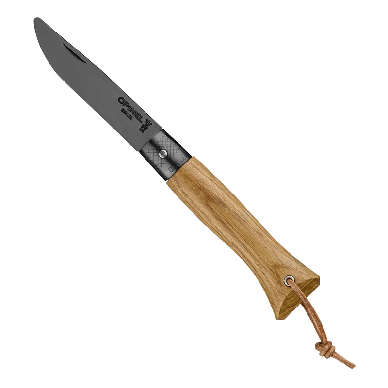 No6 Everyday Carry Pocket Knife - Black Oak