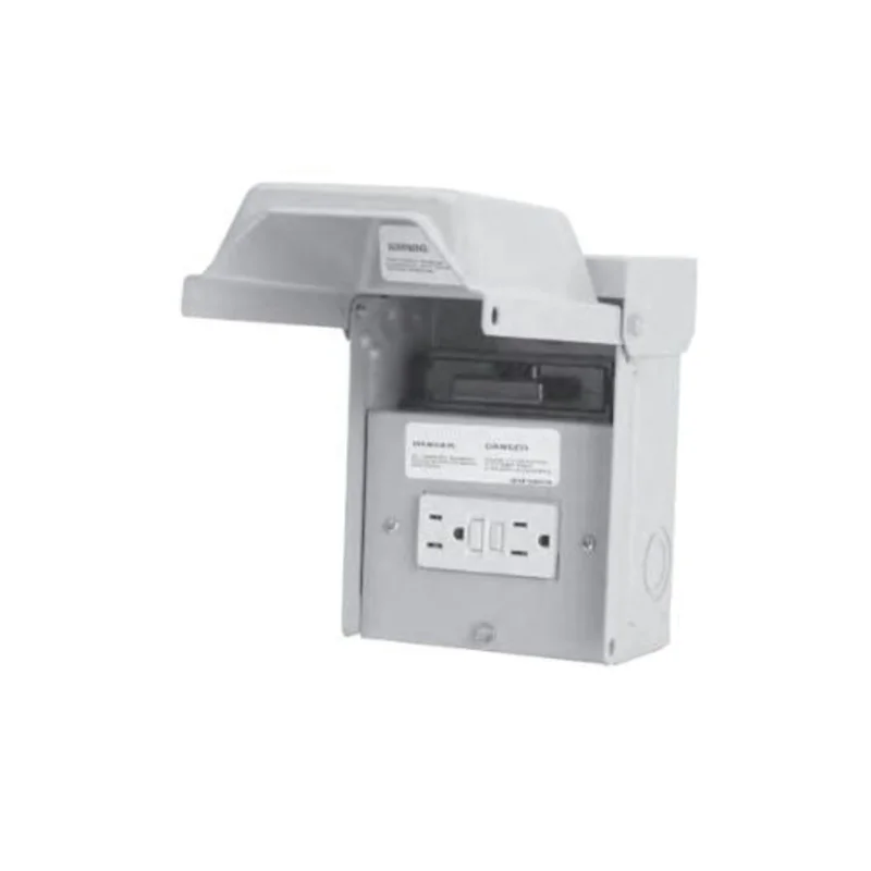 Non Fusible AC Disconnect Switch With Ground Fault Receptacle U065P010