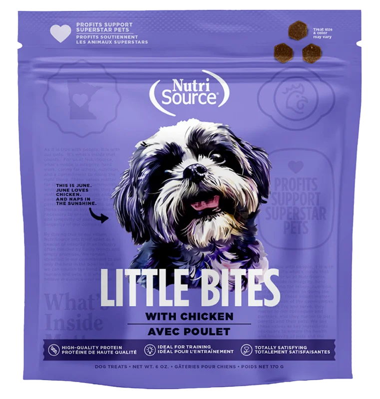 NutriSource Chicken Little Bites Dog Treats