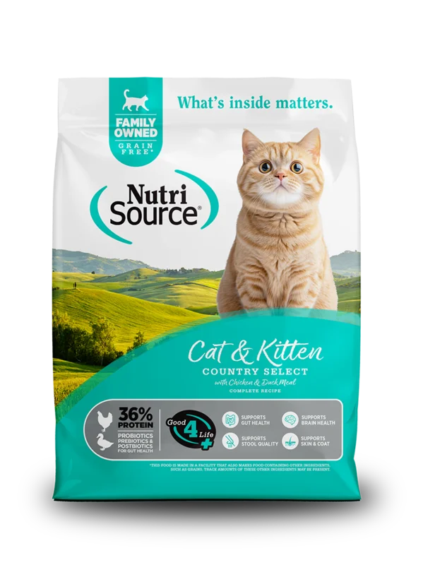 NutriSource Country Select Recipe Healthy Grain Free Cat Food