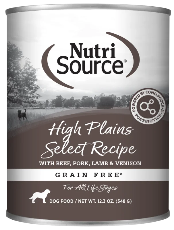 NutriSource High Plains Select Healthy Grain Free Wet Dog Food