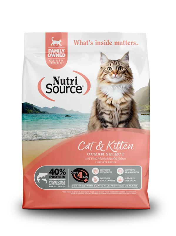 NutriSource Ocean Select Recipe Healthy Grain Free Cat Food