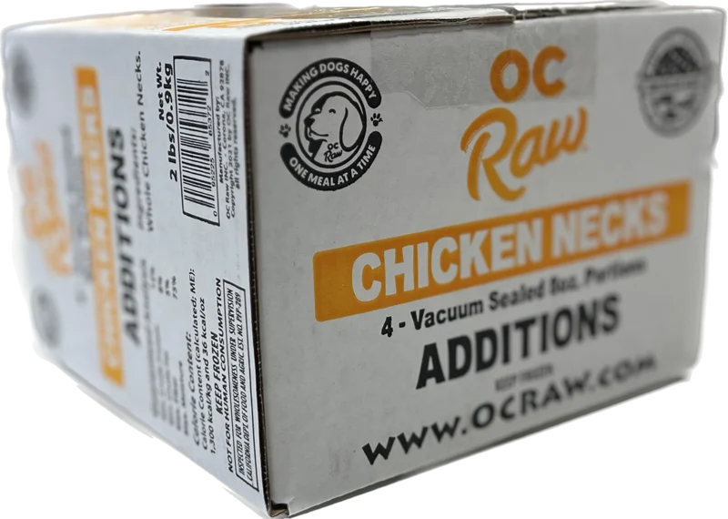OC Raw Dog Chicken Necks Additions