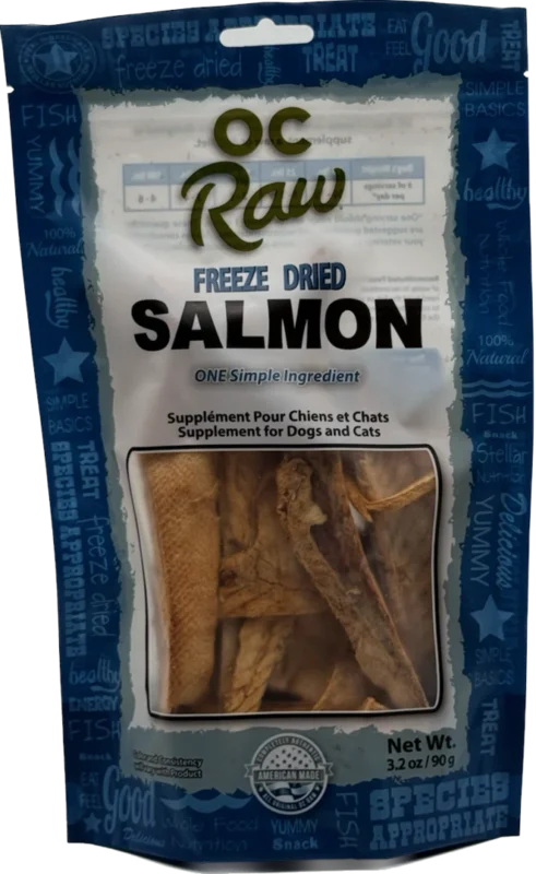 OC Raw Dog Freeze Dried Salmon