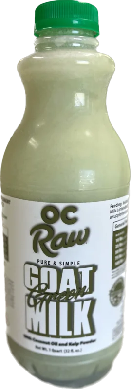OC Raw Dog Frozen Green Goat Milk