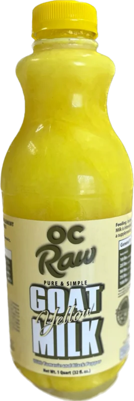 OC Raw Dog Frozen Yellow Goat Milk