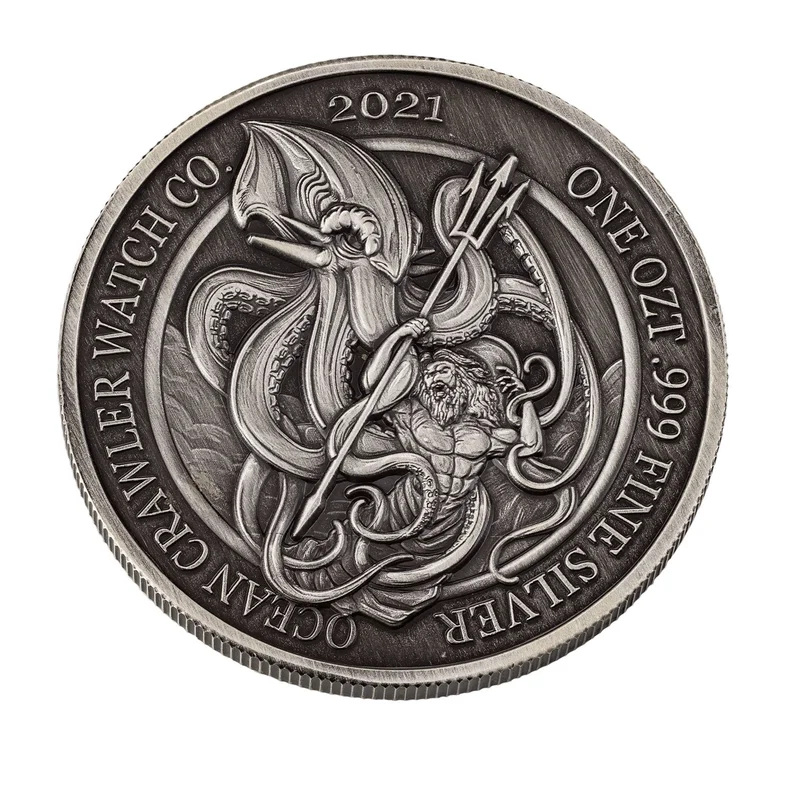 Ocean Crawler 1 oz Silver Round - Limited Edition