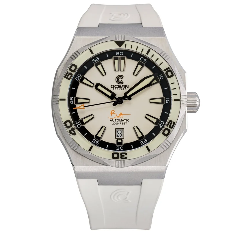 Ocean Crawler Bolt - LumeWave Edition - White - Integrated bracelet Included!