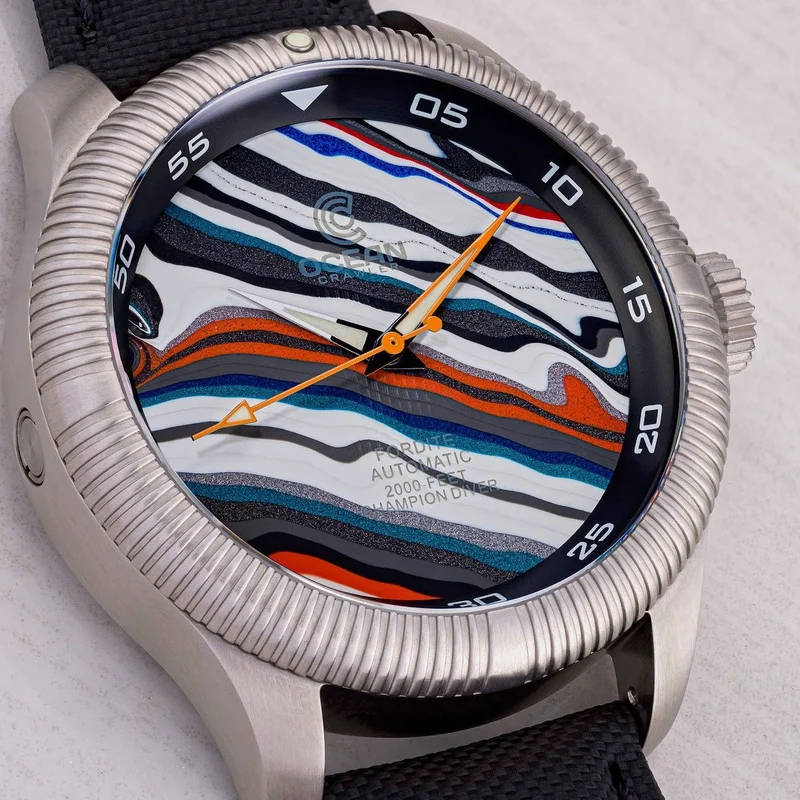 Ocean Crawler Champion Diver - Fordite - Unique Piece - Racing Dreams