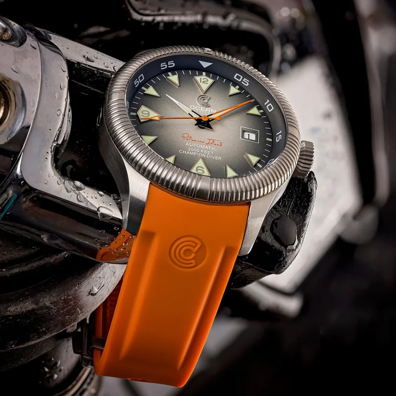 Ocean Crawler Champion Diver - Grey Textured - Sample