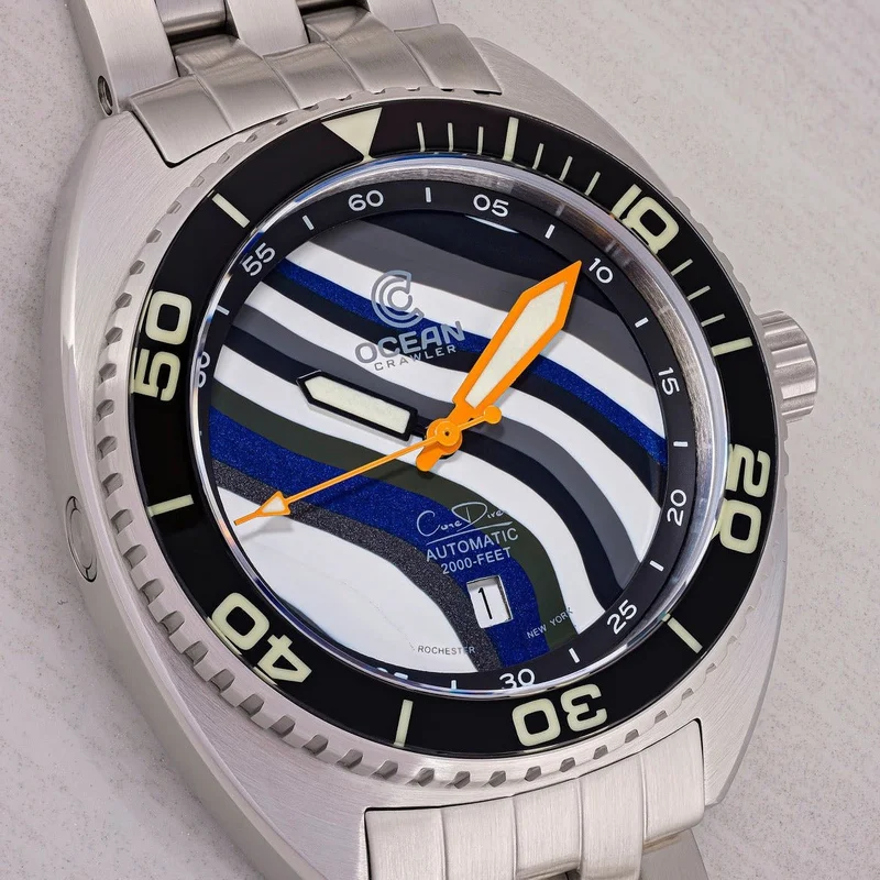 Ocean Crawler Core Diver - Fordite - Unique piece - Blue Fury