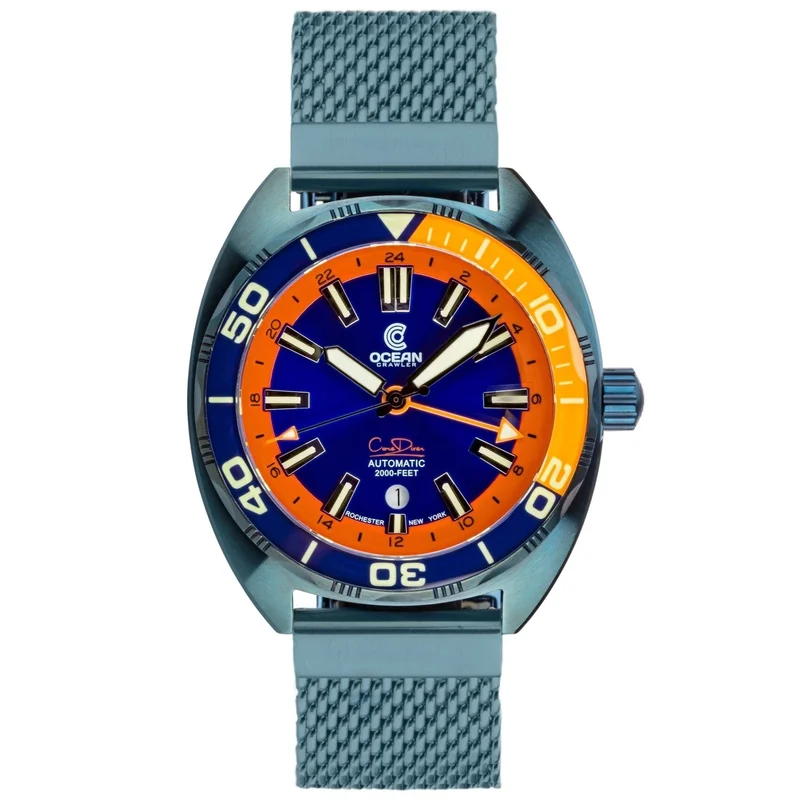 Ocean Crawler Core Diver GMT - Blue Steel DLC