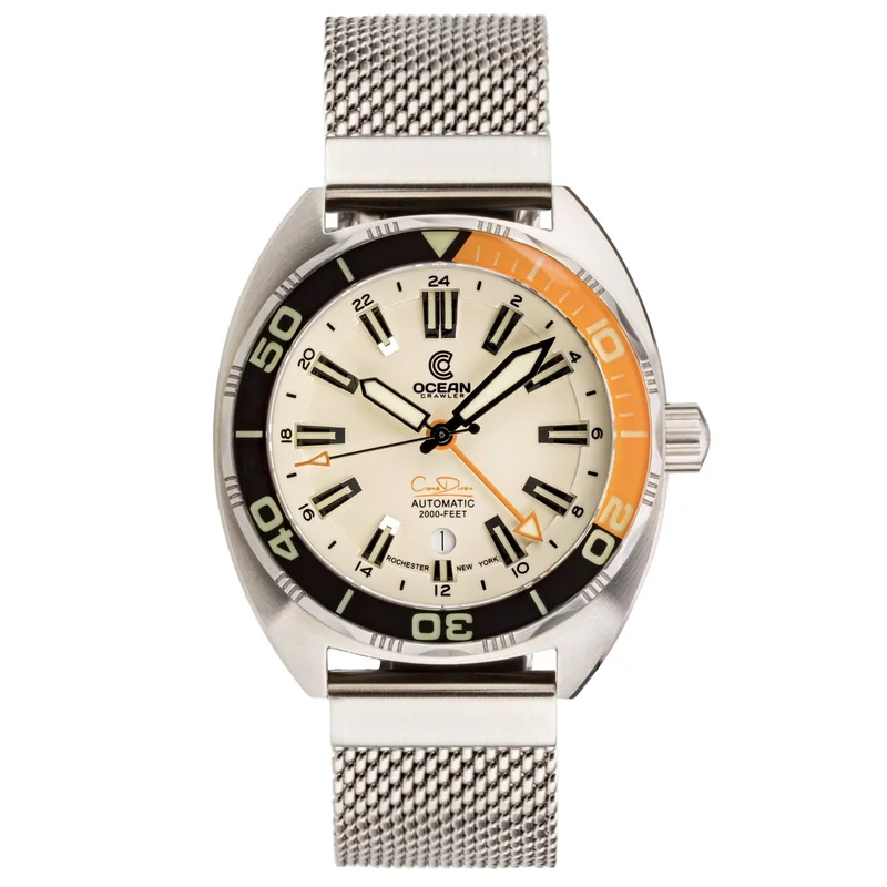 Ocean Crawler Core Diver GMT - Full Lume Dial