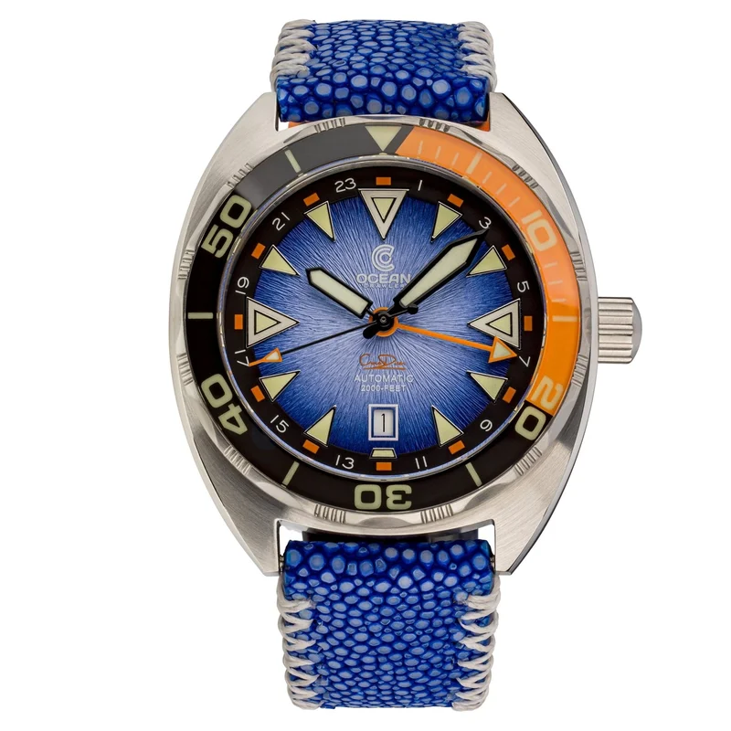 Ocean Crawler Core Diver GMT V2 - Black/Blue