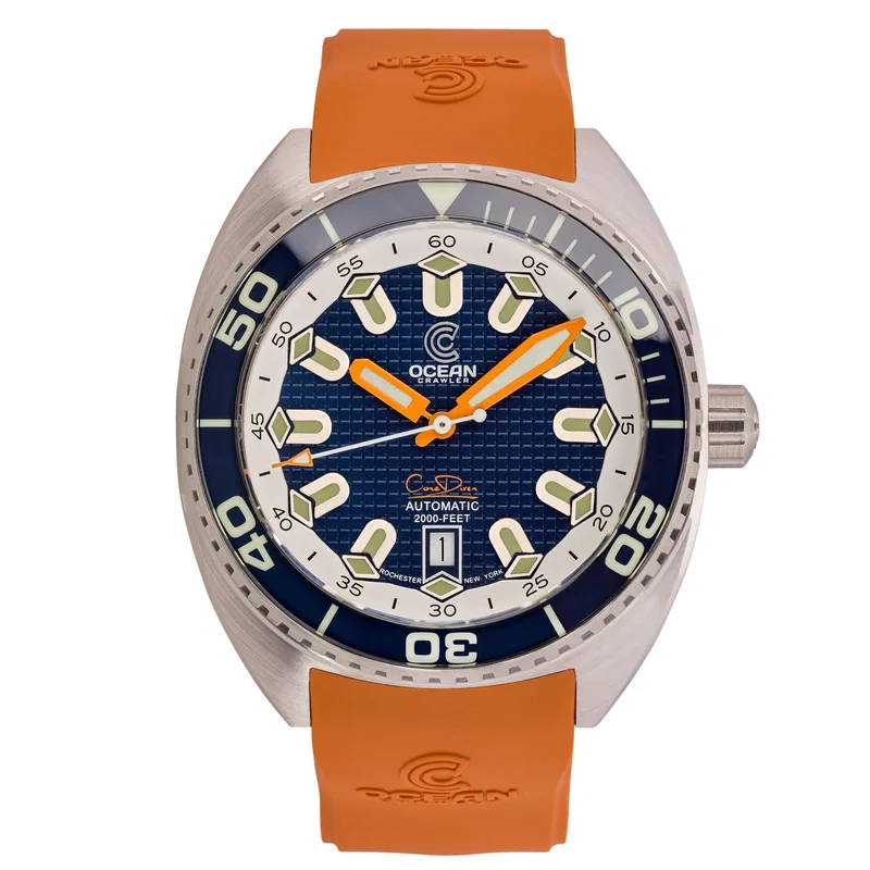 Ocean Crawler Core Diver - Tapisserie dial - Blue