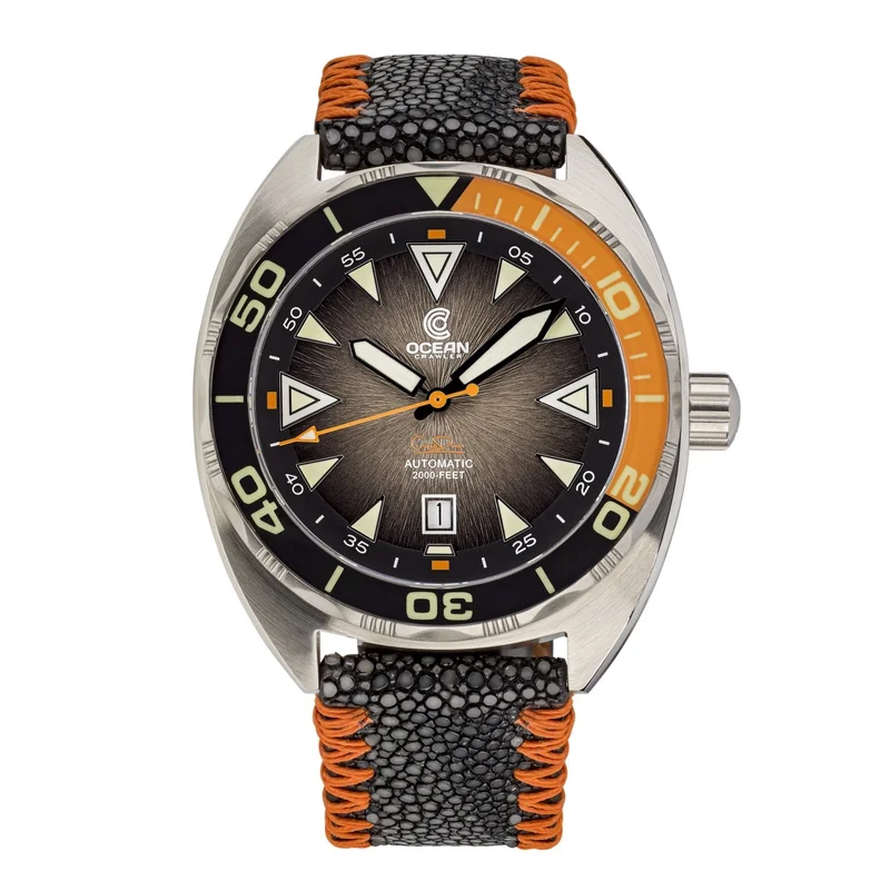 Ocean Crawler Core Diver - Textured Black/Orange
