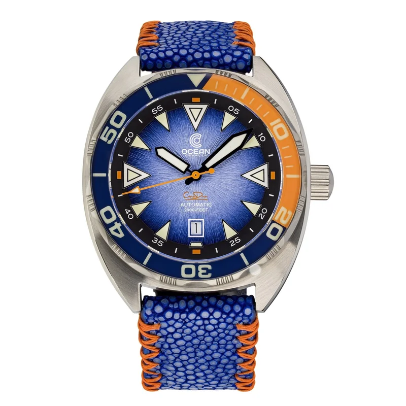 Ocean Crawler Core Diver - Textured Blue/Orange