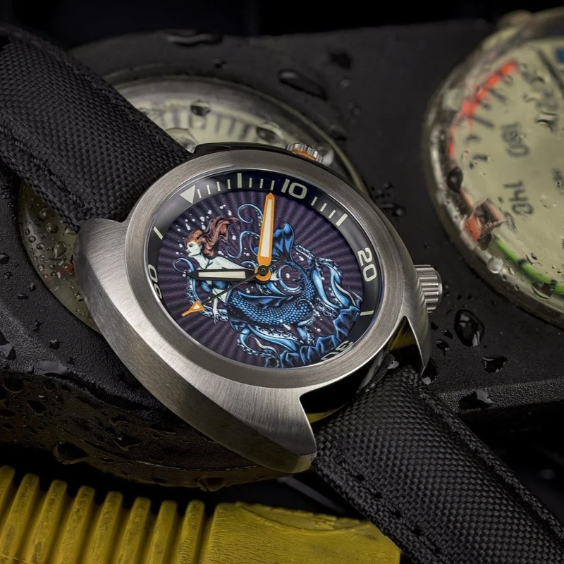 Ocean Crawler Great Lakes Prototype - Mermaid Dial