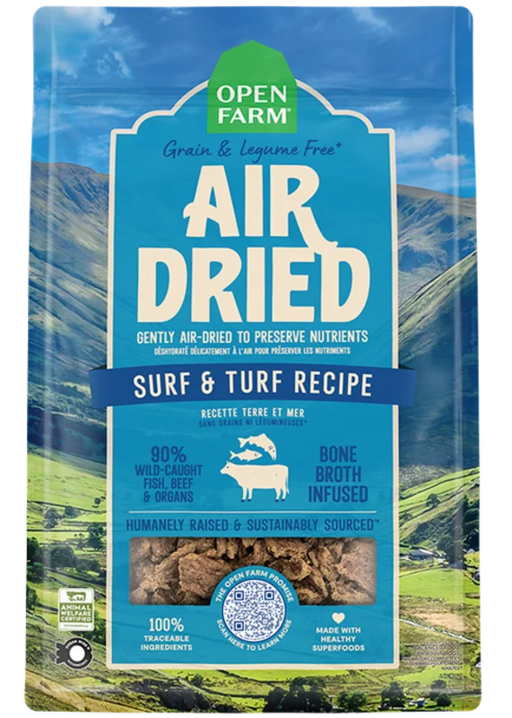 Open Farm Air Dried Surf & Turf Recipe for Dogs