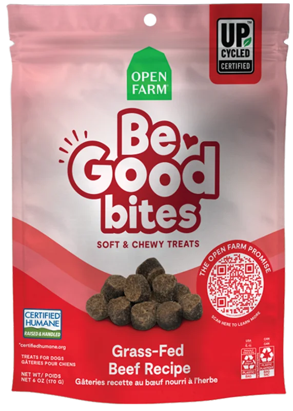 Open Farm Be Good Bites Grass-Fed Beef Treats