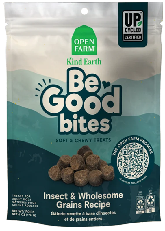 Open Farm Be Good Bites Insect & Wholesome Grains Treats
