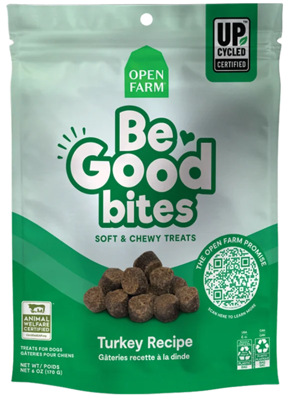 Open Farm Be Good Bites Turkey Treats