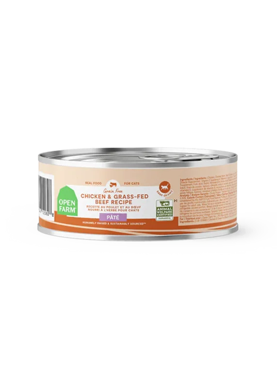 Open Farm Cat Pt Chicken & Beef Canned Cat Food