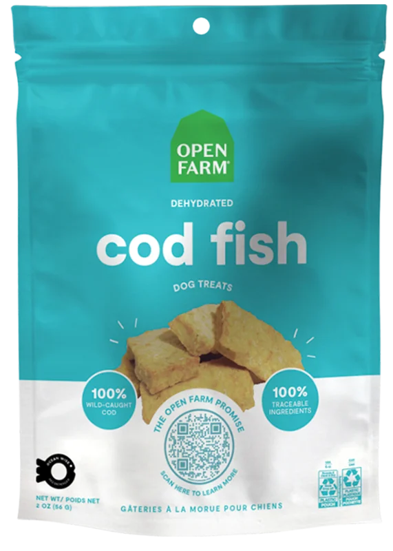 Open Farm Dehydrated Cod Fish Treats