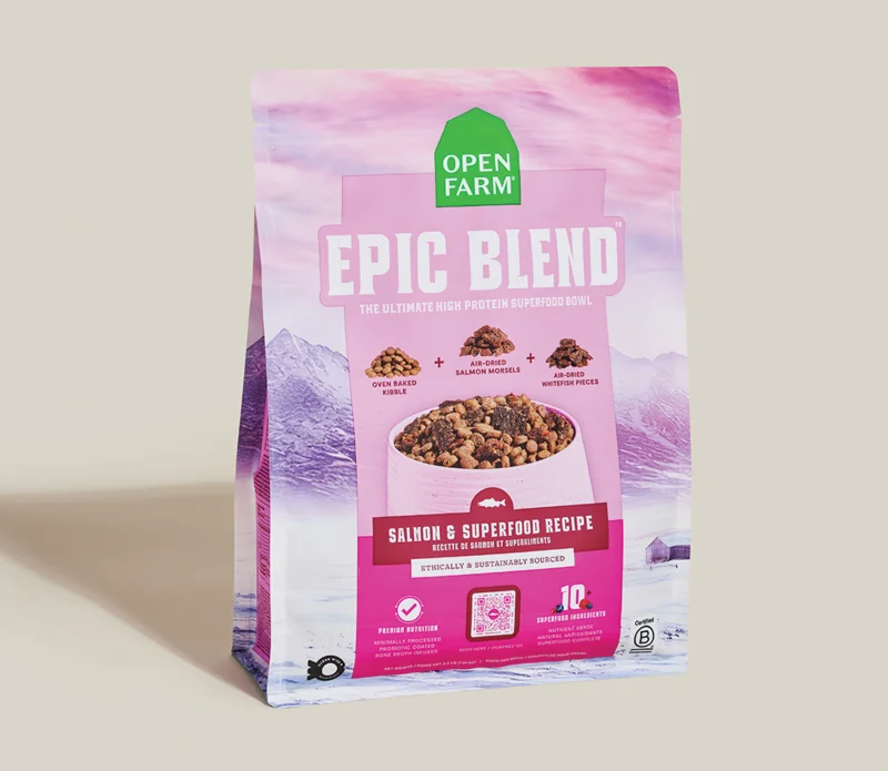 Open Farm Epic Blend Salmon & Superfood Dry Dog Food
