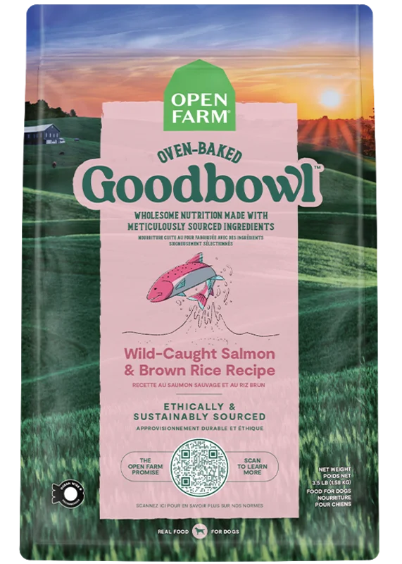 Open Farm Goodbowl Wild-Caught Salmon & Brown Rice Recipe for Dogs