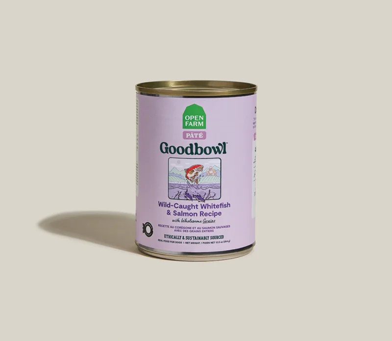 Open Farm Goodbowl Wild-Caught Whitefish & Salmon Pt for Dogs