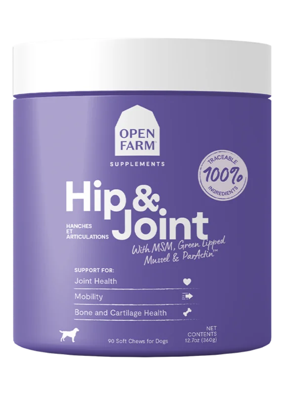 Open Farm Hip & Joint Supplement Chews for Dogs