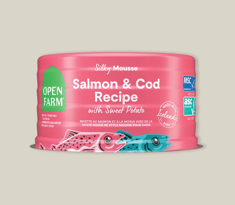 Open Farm Icelandic Salmon & Cod Wet Food for Dogs