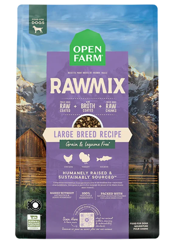 Open Farm Large Breed Grain-Free Rawmix for Dogs