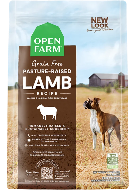 Open Farm Pasture-Raised Lamb Grain-Free Dry Dog Food