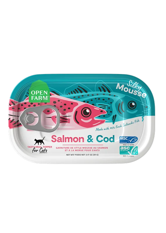 Open Farm Salmon & Cod Topper for Cats