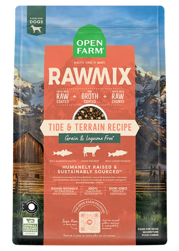 Open Farm Tide & Terrain Grain-Free Rawmix for Dogs