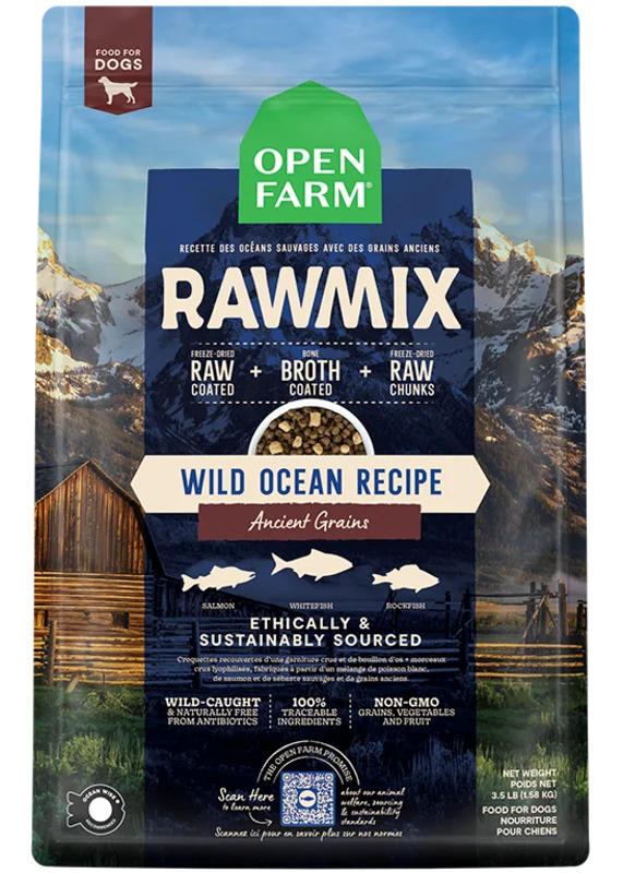 Open Farm Wild Ocean Ancient Grains RawMix for Dogs