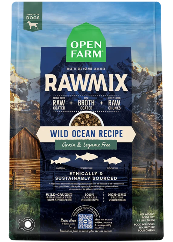 Open Farm Wild Ocean Grain-Free RawMix for Dogs