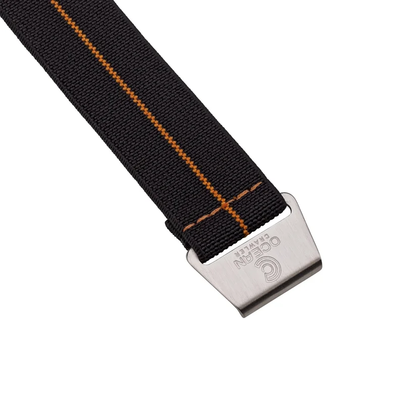 Orange/Black Nylon Strap
